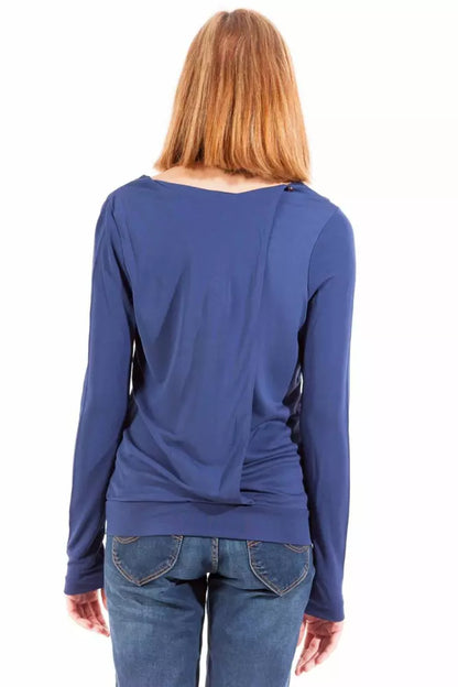  - Blue Viscose Women Top