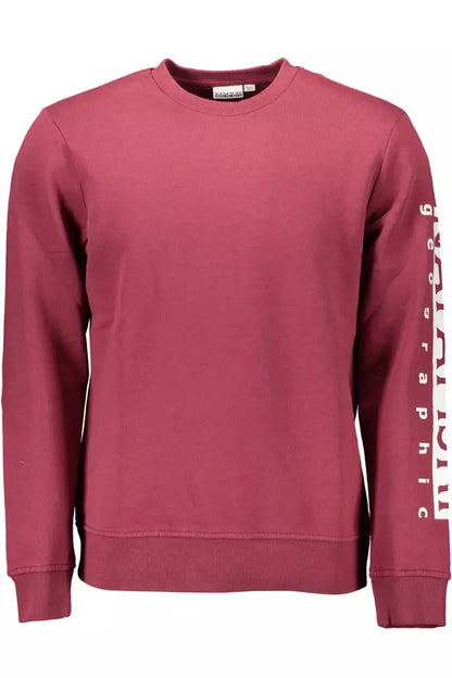  - Red Cotton Men Sweater