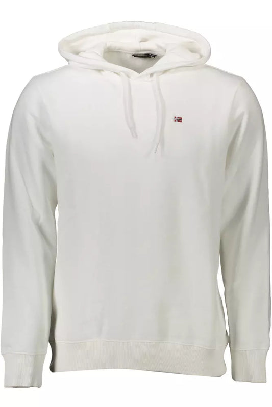  - White Cotton Men Sweater