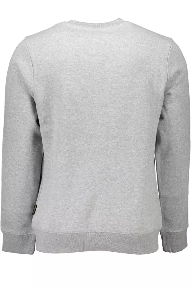  - Gray Cotton Men Sweater