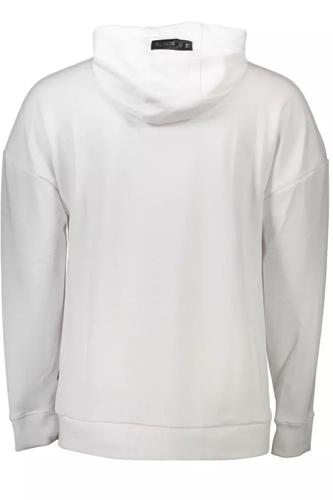  - White Cotton Men Sweater