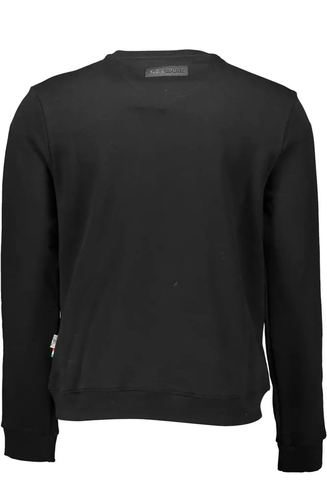  - Black Cotton Men Sweater