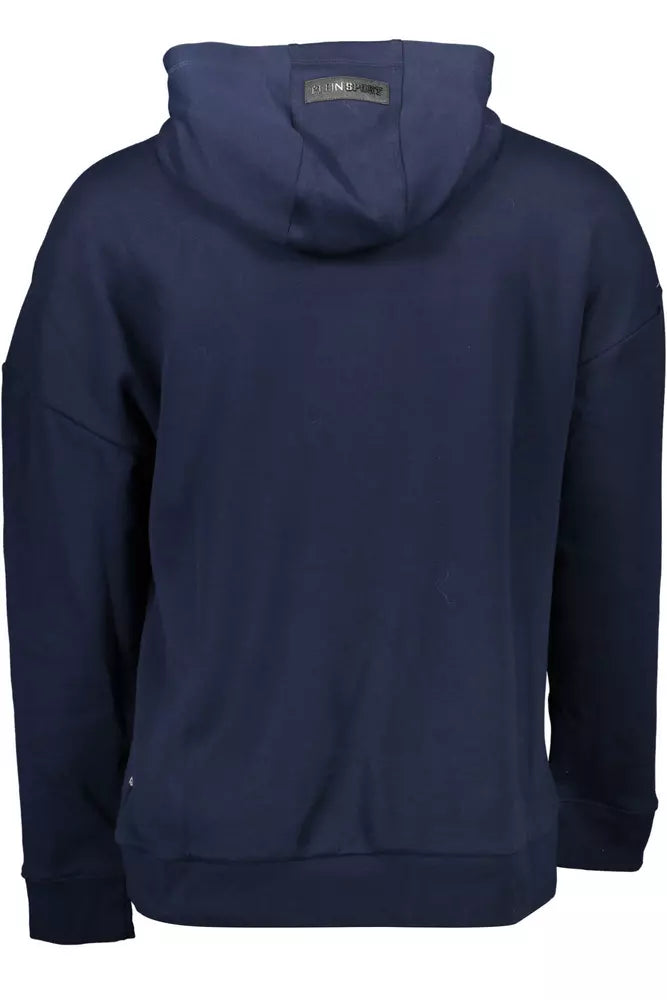  - Blue Cotton Men Sweater