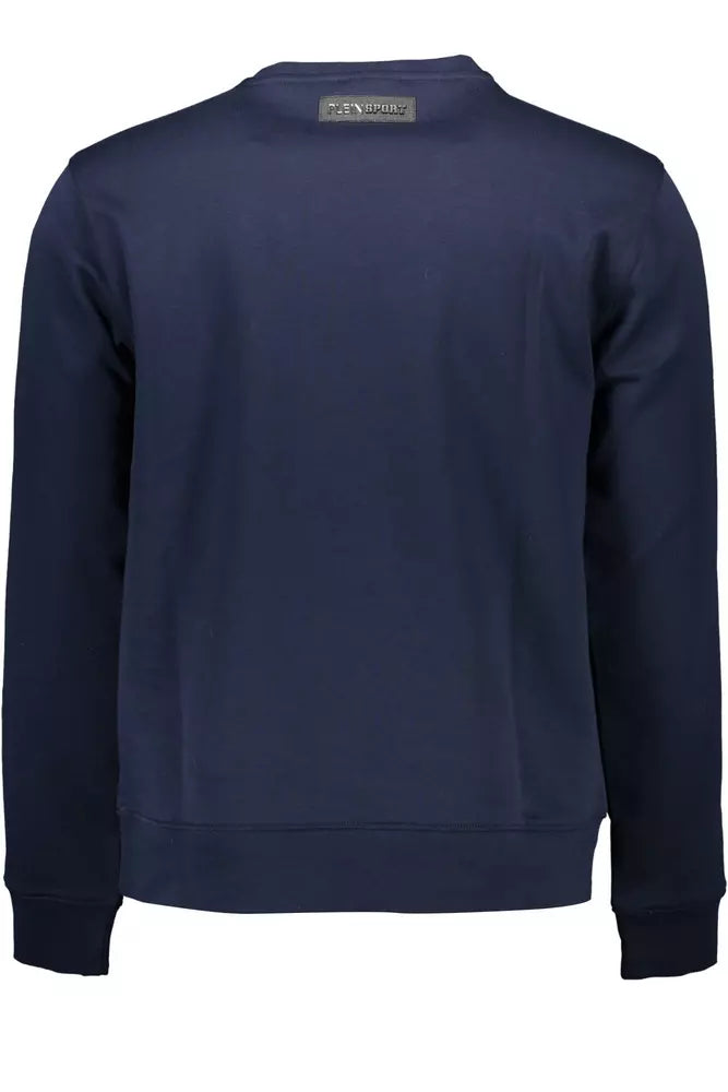  - Blue Cotton Men Sweater