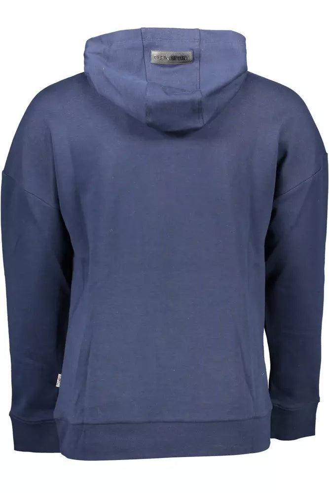  - Blue Cotton Men Sweater