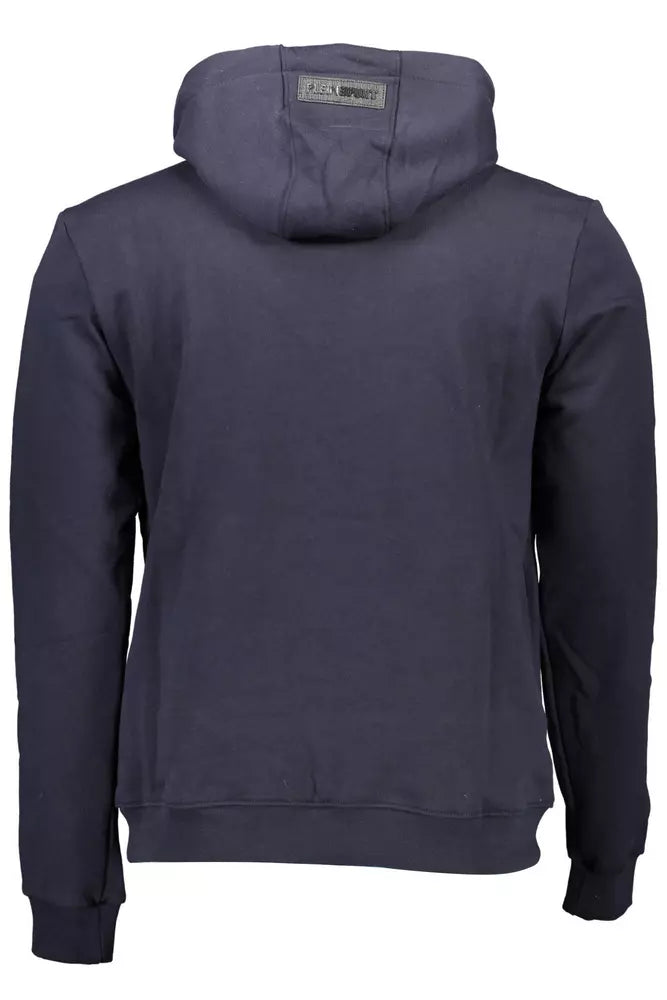  - Blue Cotton Men Sweater