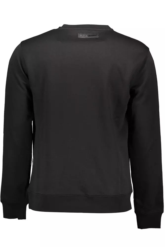  - Black Cotton Men Sweater