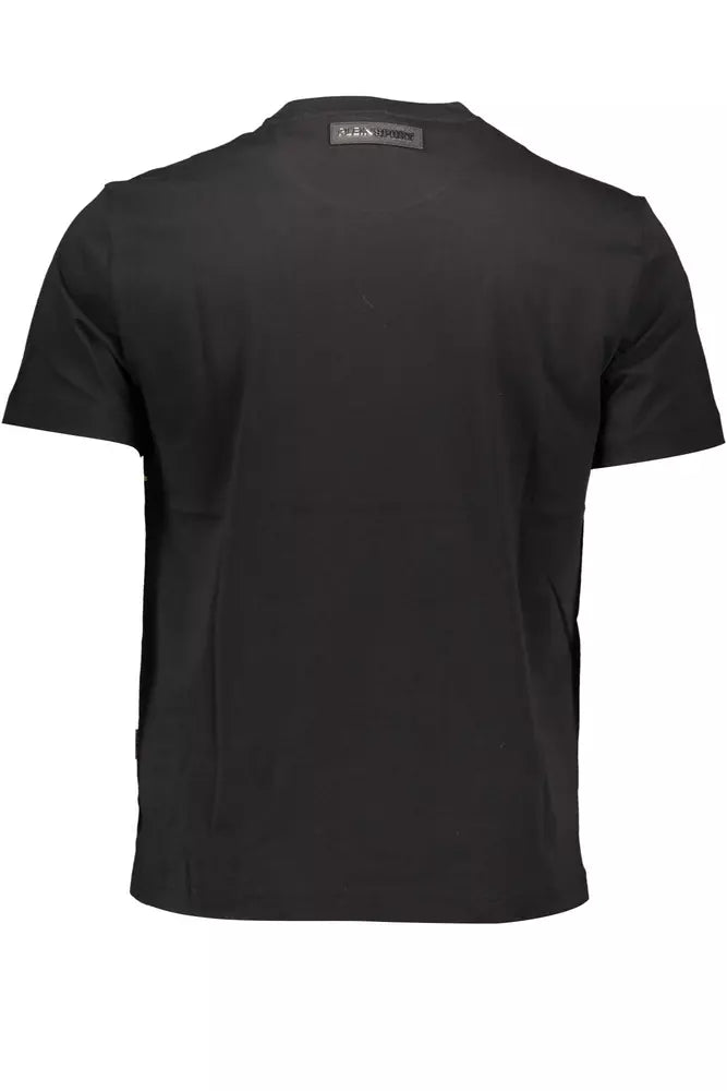 Black Cotton Men T-Shirt - The Luxe Alliance