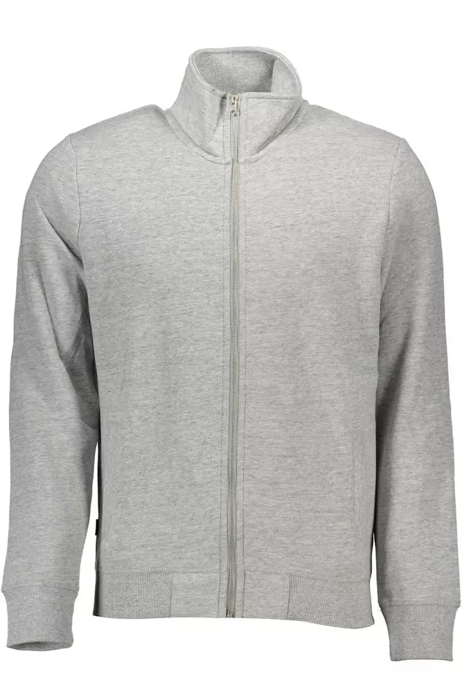  - Gray Cotton Men Sweater