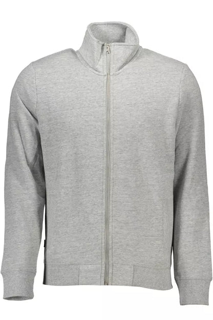  - Gray Cotton Men Sweater