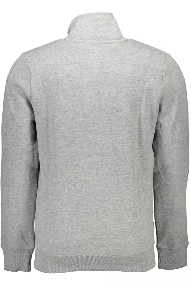  - Gray Cotton Men Sweater