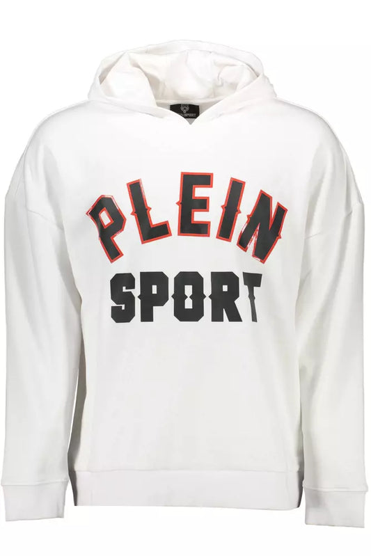  - White Cotton Men Sweater