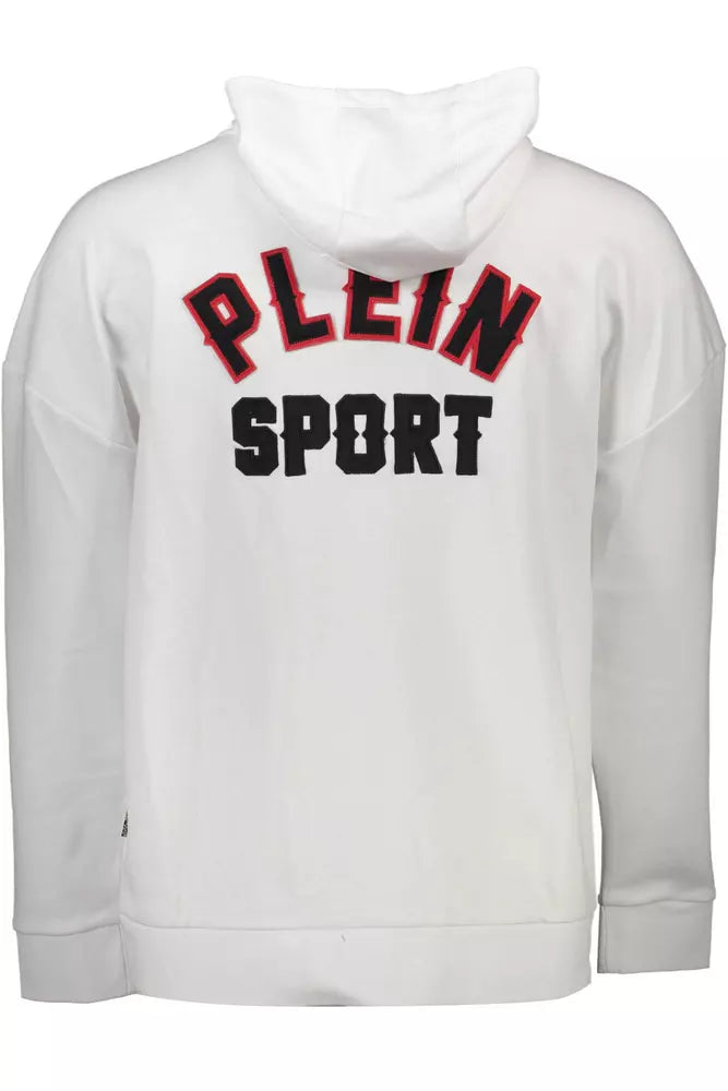  - White Cotton Men Sweater