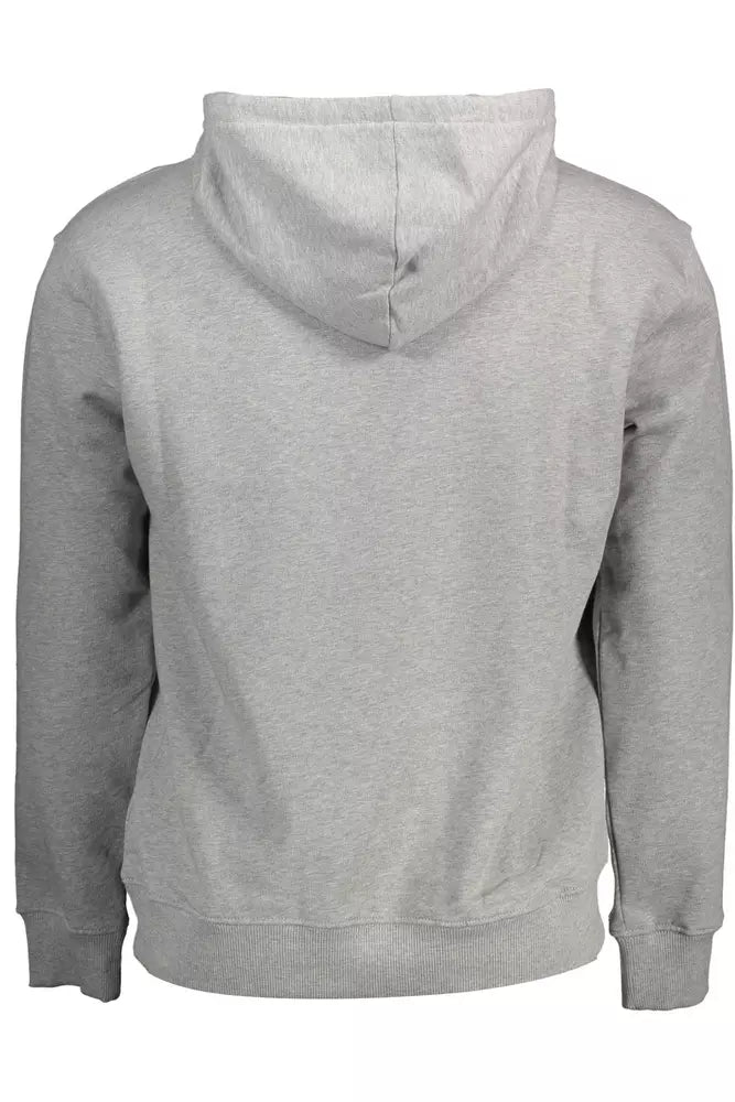  - Gray Cotton Men Sweater