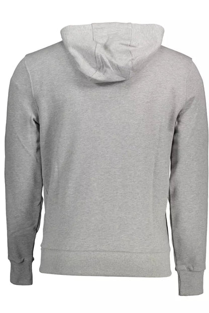  - Gray Cotton Men Sweater