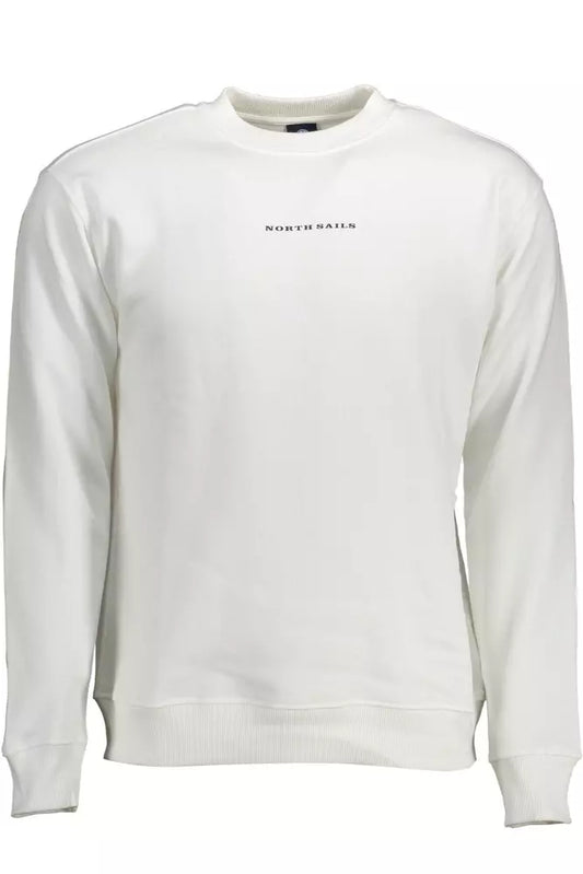  - White Cotton Men Sweater