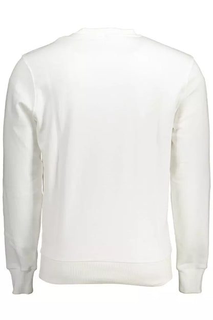  - White Cotton Men Sweater