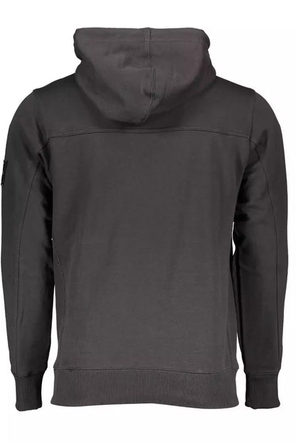 Black Cotton Men Sweater - The Luxe Alliance