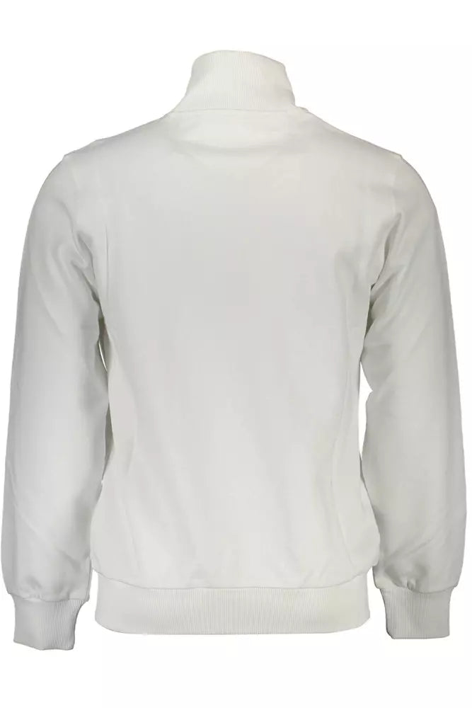  - White Cotton Men Sweater