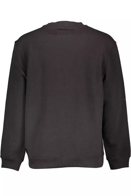 Black Cotton Men Sweater - The Luxe Alliance