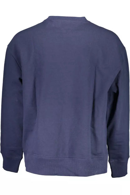  - Blue Cotton Men Sweater