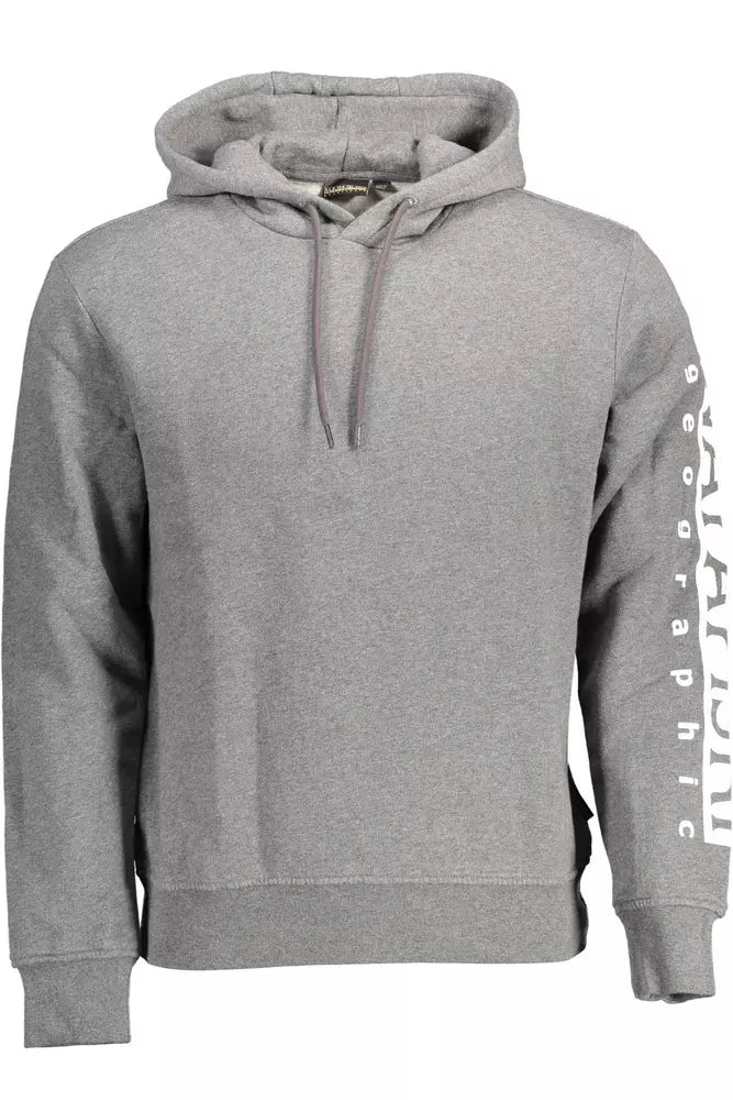  - Gray Cotton Men Sweater