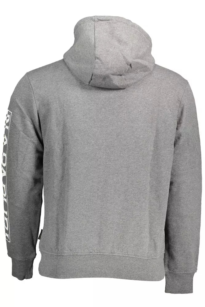  - Gray Cotton Men Sweater