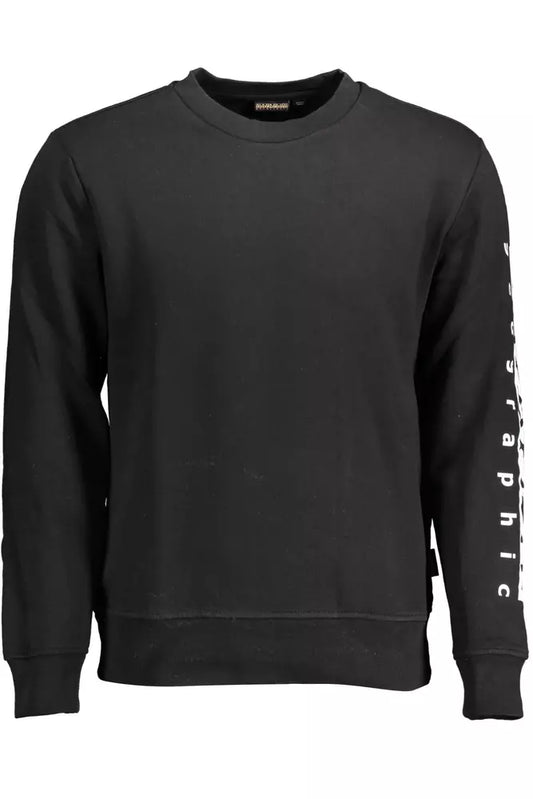  - Elevate Your Style with a Sleek Black Sweatshirt