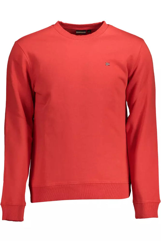  - Red Cotton Men Sweater