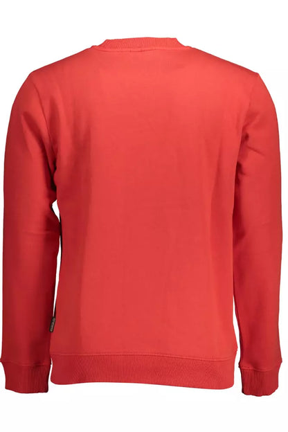  - Red Cotton Men Sweater