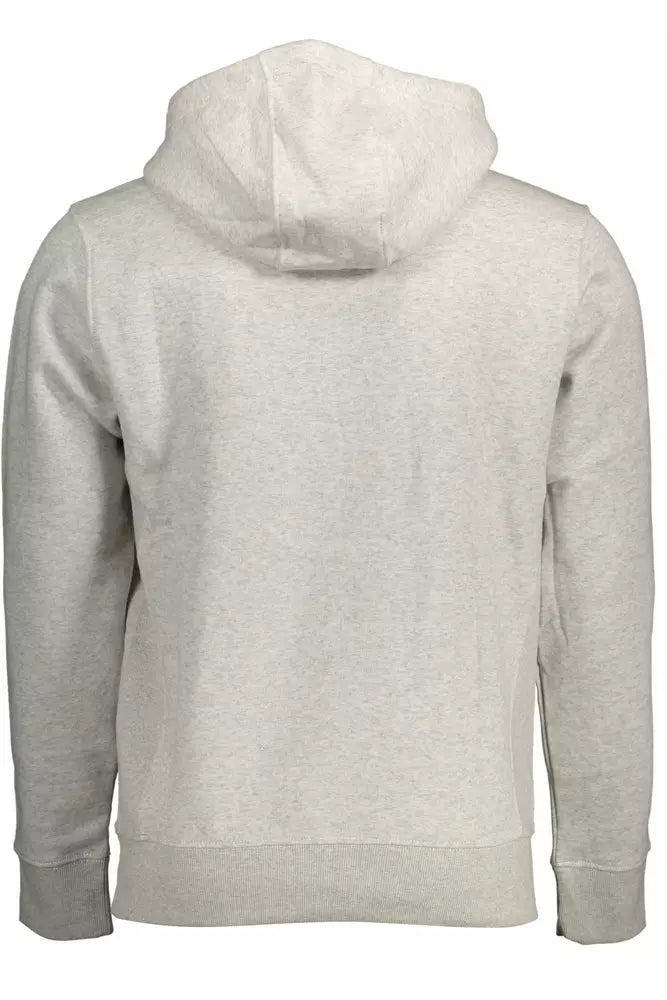  - Gray Cotton Men Sweater