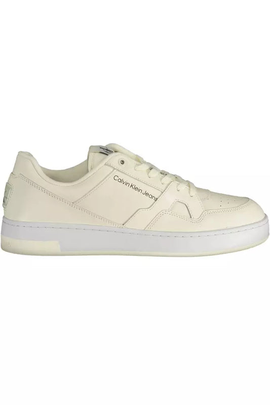  - White Leather Men Sneaker