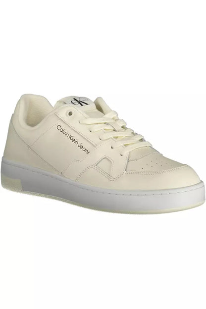  - White Leather Men Sneaker