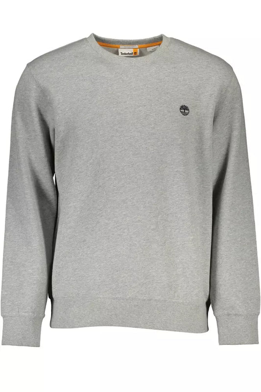  - Gray Cotton Men Sweater