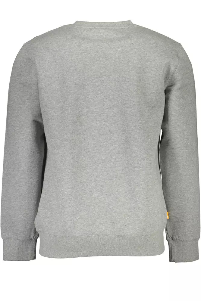  - Gray Cotton Men Sweater