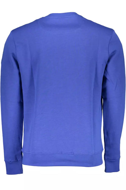  - Blue Cotton Men Sweater