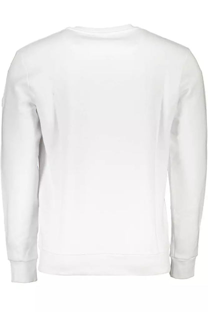  - White Cotton Men Sweater