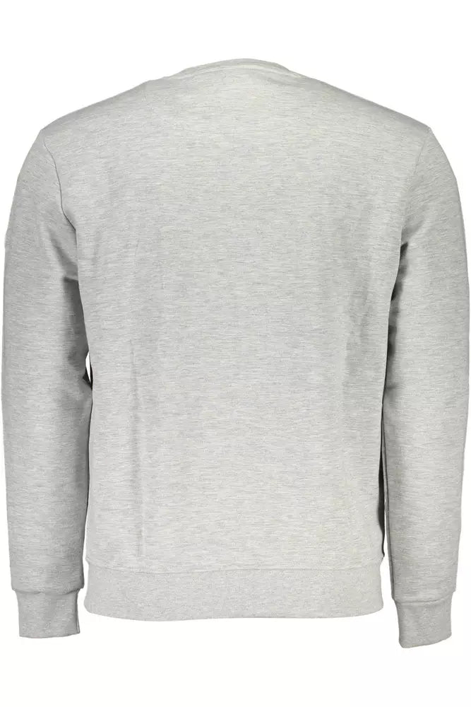  - Gray Cotton Men Sweater