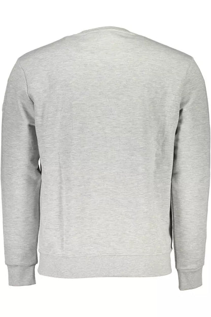  - Gray Cotton Men Sweater