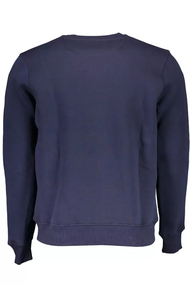  - Blue Cotton Men Sweater