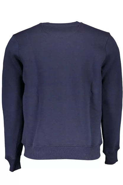  - Blue Cotton Men Sweater