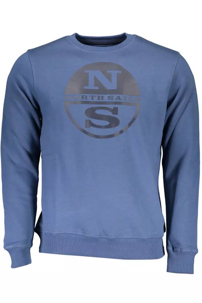  - Blue Cotton Men Sweater