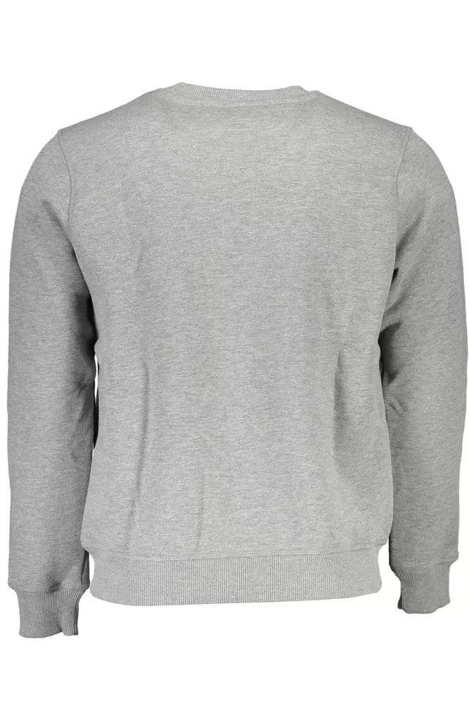  - Gray Cotton Men Sweater