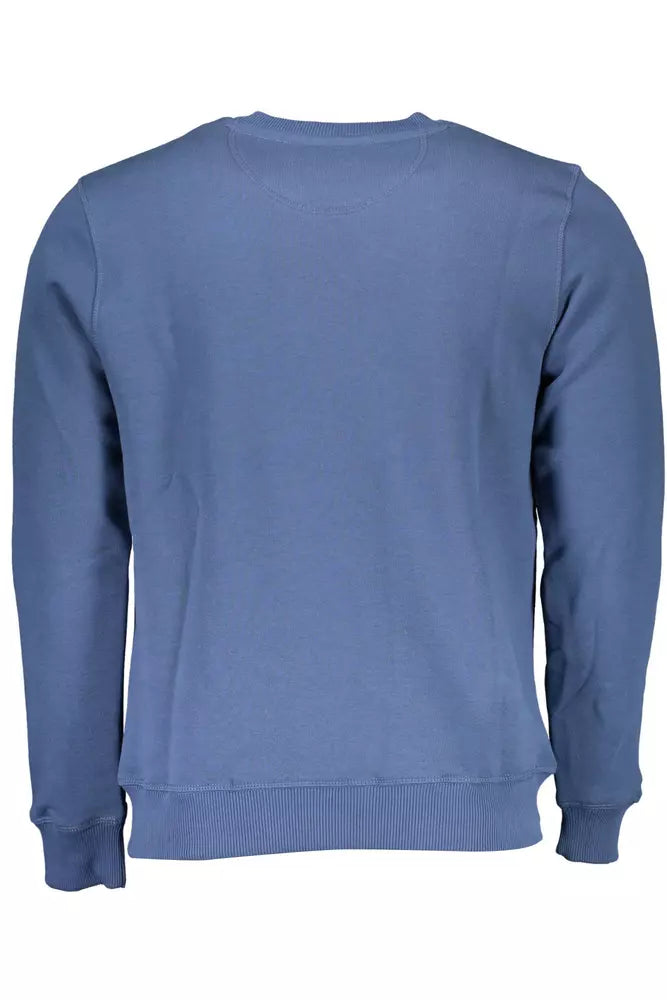  - Blue Cotton Men Sweater