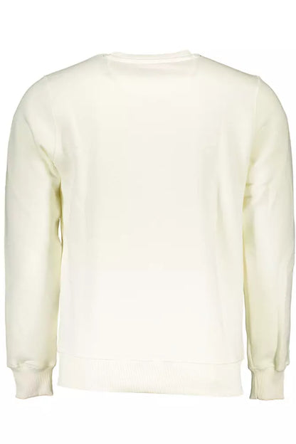  - White Cotton Men Sweater