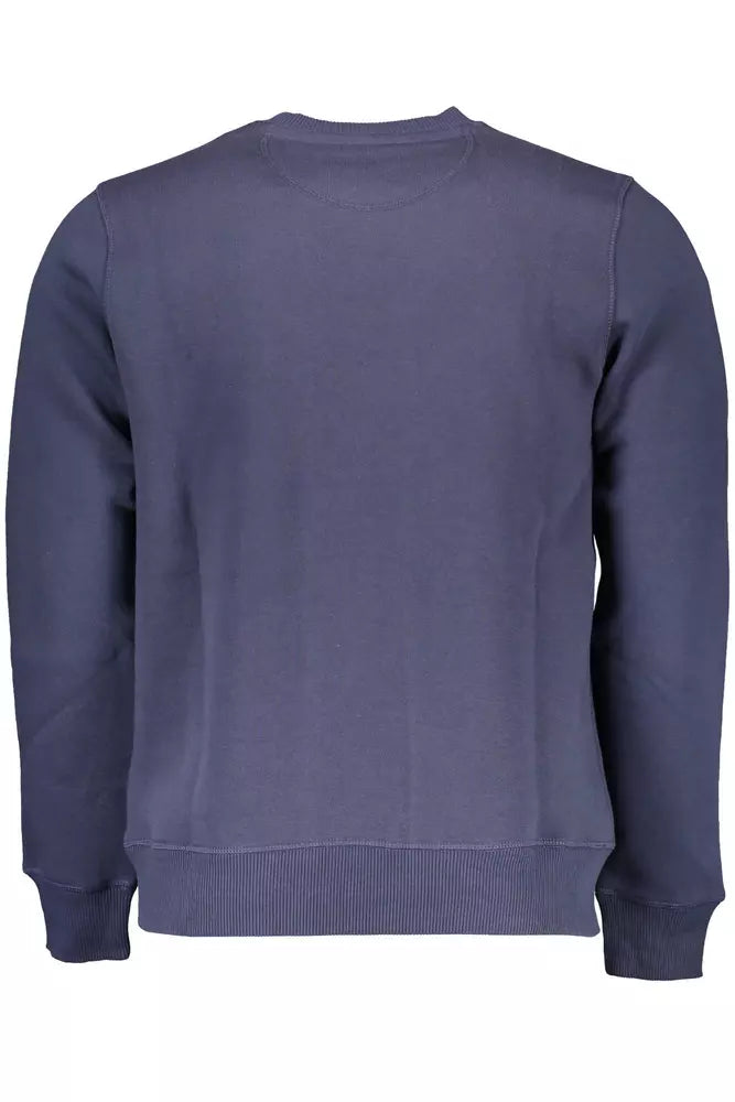  - Blue Cotton Men Sweater