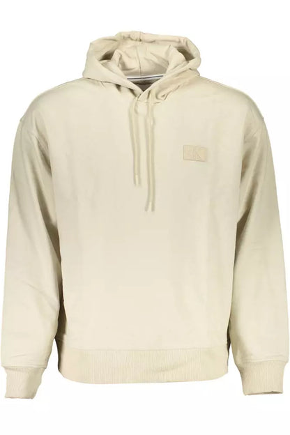  - Beige Cotton Men Sweater