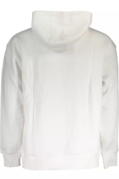  - White Cotton Men Sweater