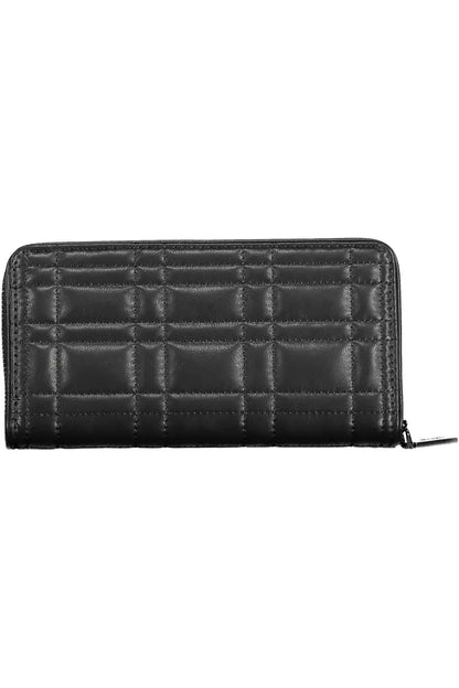  - Black Polyester Women Wallet