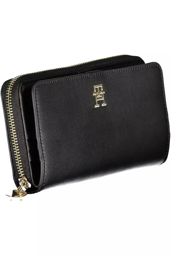  - Black Polyethylene Women Wallet